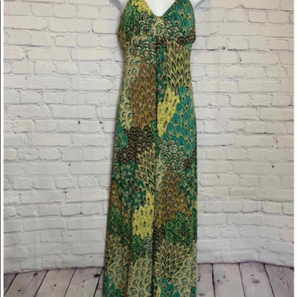RAINDROPS BY PAPILLON Maxi Dress - Small
